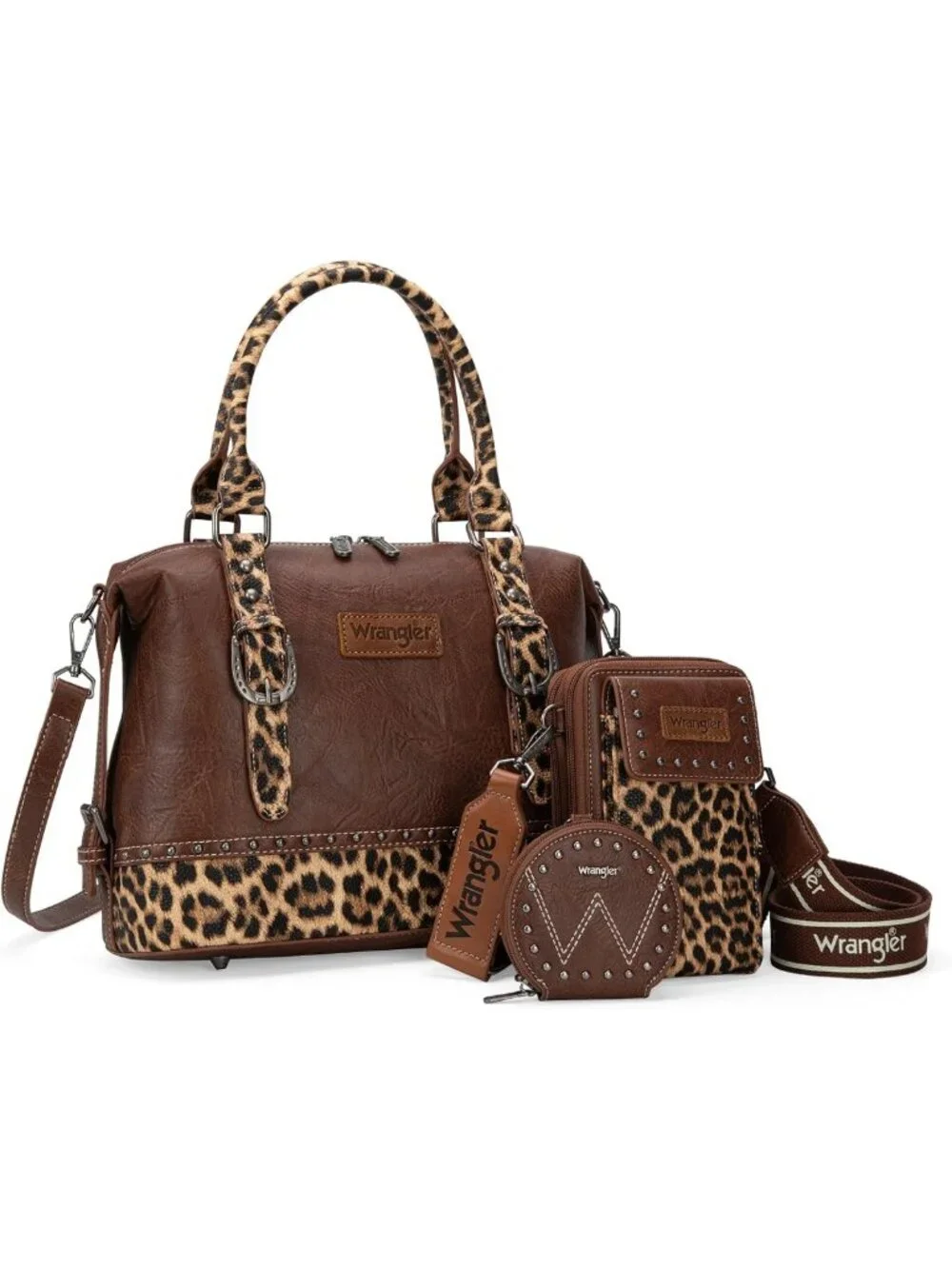 Stylish 3-Piece Women's Doctor Bag Set | Top-Handle Satchel, Cell Phone Bag